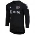 Inter Miami CF adidas 2023 Goalkeeper Long Sleeve Replica Jersey - Black