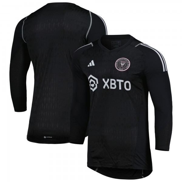 Inter Miami CF adidas 2023 Goalkeeper Long Sleeve Replica Jersey - Black