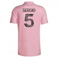 Sergio Busquets Inter Miami CF adidas 2023 The Heart Beat Kit Replica Player Jersey - Pink