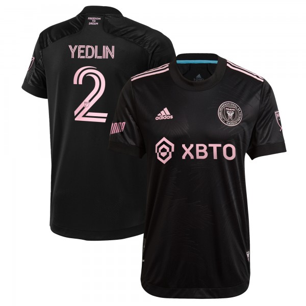 DeAndre Yedlin Inter Miami CF adidas 2021 La Palma Authentic Player Jersey - Black