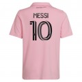 Lionel Messi Inter Miami CF adidas Youth 2023 The Heart Beat Kit Replica Jersey - Pink