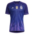 Argentina Three Stars Jersey Away Replica World Cup 2022