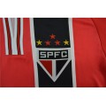 2015 Sao Paulo FC Away Red&Black Jersey Shirt