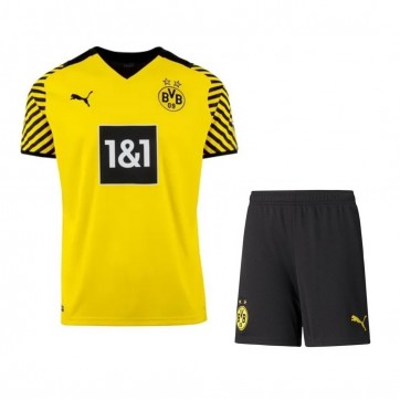 Borussia Dortmund Soccer Jersey Home Kit (Jersey+Short) Replica 2021/22