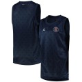 PSG x Jordan Mesh Vest - Midnight Navy Jersey Replica 2021/22