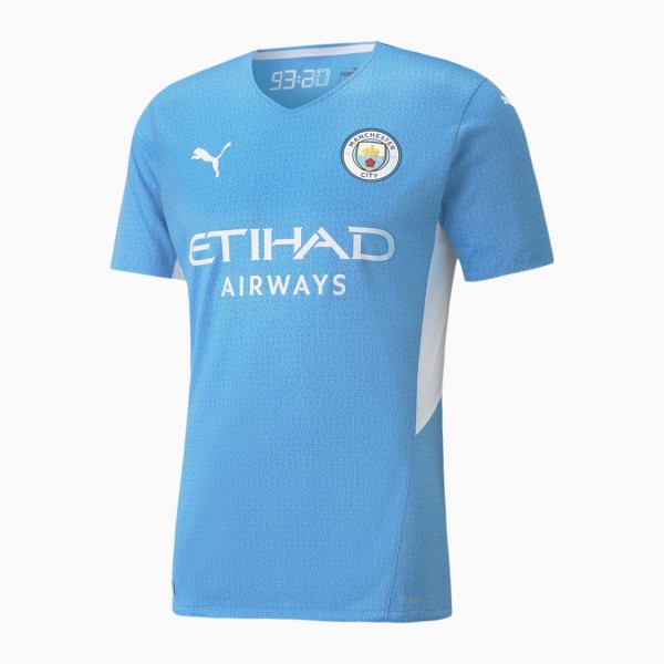 Manchester City Soccer Jersey Home (Player Version) 2021/22