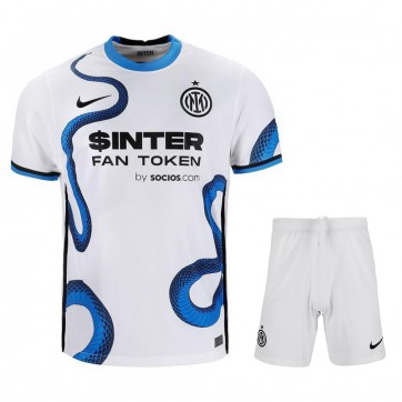 Inter Milan Soccer Jersey Away Kit (Jersey+Short) Replica 2021/22