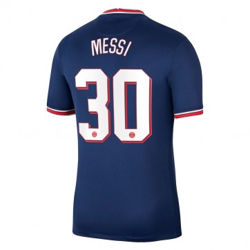 UCL PSG Soccer Jersey Home Messi #30 Replica 2021/22