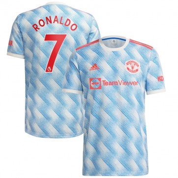 Premier League Manchester United RONALDO #7 Soccer Jersey Away Replica 2021/22