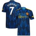 Premier League Manchester United RONALDO #7 Soccer Jersey Third Away Replica 2021/22