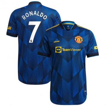 Premier League Manchester United RONALDO #7 Soccer Jersey Third Away (Player Version) 2021/22