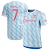 UCL Manchester United RONALDO #7 Soccer Jersey Away (Player Version) 2021/22