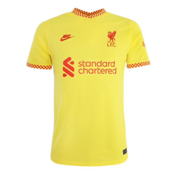 Liverpool Soccer Jersey Third Away Replica 2021/22