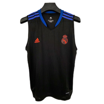 Real Madrid Training Sleeveless Shirt Navy 2021/22