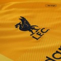 Liverpool Soccer Jersey Goalkeeper Yellow Replica 2021/22