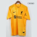 Liverpool Soccer Jersey Goalkeeper Yellow Replica 2021/22