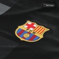 Barcelona Soccer Jersey Goalkeeper Long Sleeve Black 2021/22