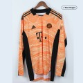 Bayern Munich Soccer Jersey Goalkeeper Long Sleeve Orange Replica 2021/22