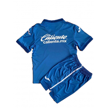 Cruz Azul Kid's Soccer Jersey Home Kit(Jersey+Shorts)  2021/22