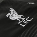 Liverpool Soccer Jersey Long Sleeve Goalkeeper Black Replica 2021/22