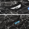 Napoli Soccer Jersey Ltd Edition Halloween Black Replica 2021/22