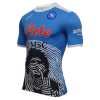 Napoli Soccer Jersey Maradona Ltd Edition Sky Blue Replica 2021/22