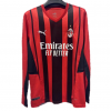 AC Milan Soccer Jersey Long Sleeve Home 2021/22