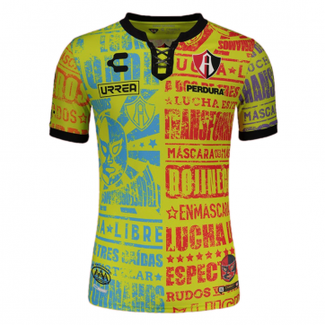 Atlas de Guadalajara X Lucha Libre AAA Soccer Jersey Third Away Charly Special Edition Replica 21/22