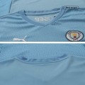 Manchester City Soccer Jersey Home Long Sleeve Replica 2021/22