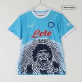 Napoli Soccer Jersey Maradona Ltd Edition Sky Blue Replica 2021/22