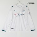 Manchester City Soccer Jersey Long Sleeve Away Replica 2021/22