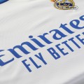 Real Madrid Soccer Jersey Long Sleeve Home Replica 2021/22