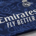 Real Madrid  Soccer Jersey Long Sleeve Away Replica  2021/22