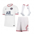 PSG Soccer Jersey Fourth Away Kit(Jersey+Shorts+Socks) 2021/22