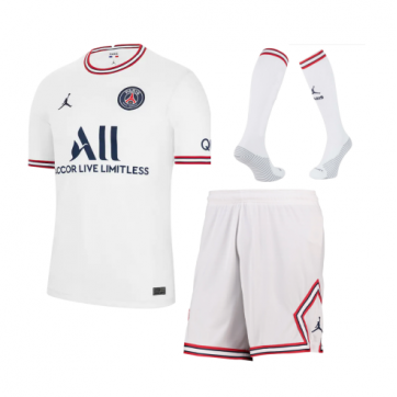 PSG Soccer Jersey Fourth Away Kit(Jersey+Shorts+Socks) 2021/22