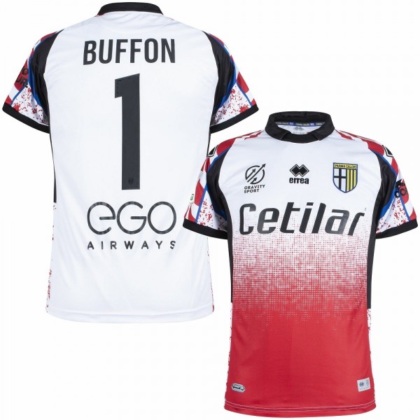 Parma Calcio 1913 Soccer Jersey Special Buffon #1 Anniversary GK Replica 2021/22