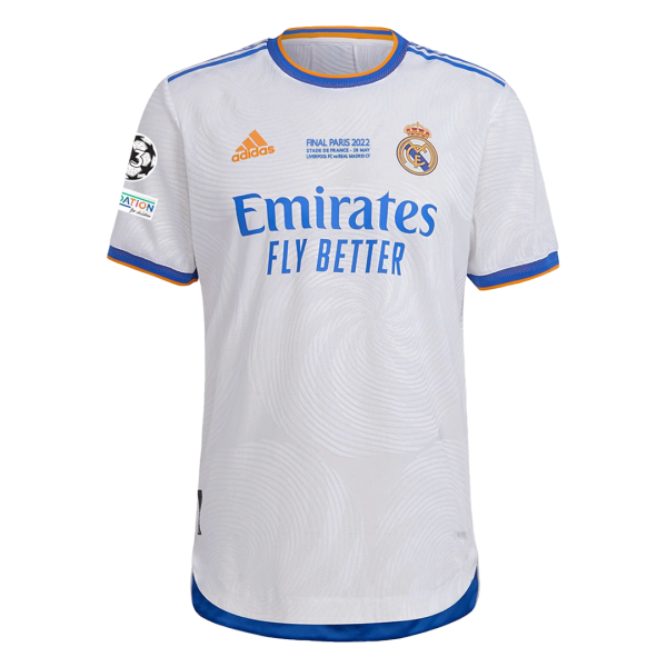 Real Madrid Soccer Jersey UCL Final Version Home (Player Version) 2021/22