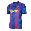 Barcelona Soccer Jersey Third Away Kit(Jersey+Short) Replica 2021/22