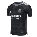 Real Madrid Soccer Jersey Goalkeeper Black Replica 2021/22