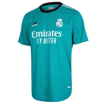 Real Madrid Soccer Jersey Third Away (Player Version) 2021/22