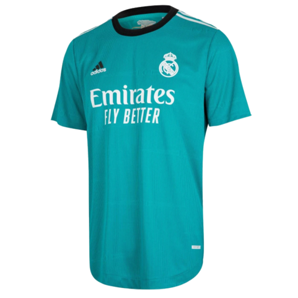 Real Madrid Soccer Jersey Third Away (Player Version) 2021/22