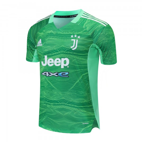 Juventus Soccer Jersey Goalkeeper Green Replica 2021/22