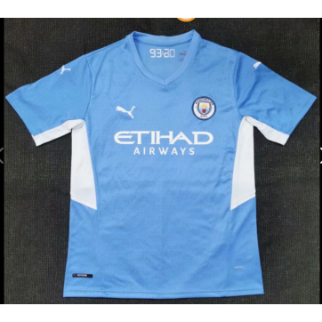 Manchester City Soccer Jersey Home Replica 2021/22