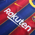 La Liga Barcelona Soccer Jersey Home Replica 20/21