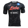 Napoli Soccer Jersey Ltd Edition Halloween Black Replica 2021/22