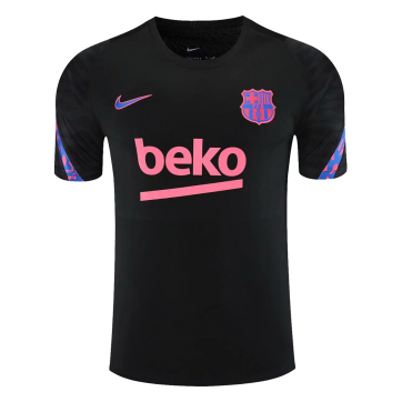 Barcelona Soccer Jersey Training Black 2021/22