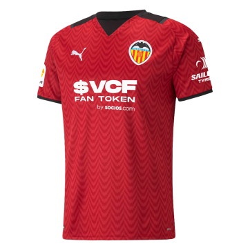 Valencia Soccer Jersey Home Replica 2021/22