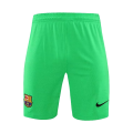 Barcelona Soccer Short Goalkeeper Green Replica 2021/22