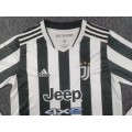 Juventus Soccer Jersey Home Long Sleeve 2021/22