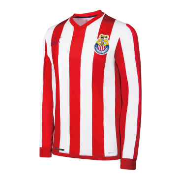 Chivas Guadalajara Soccer Jersey Home Long Sleeve 115-Yeas Retro Replica